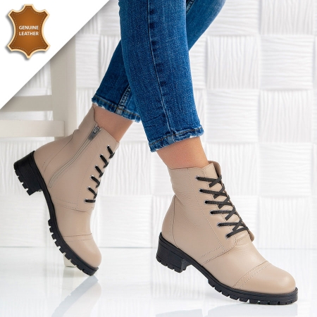 Боти Anastasia Beige