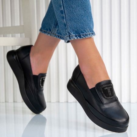 Обувки Nikol Black