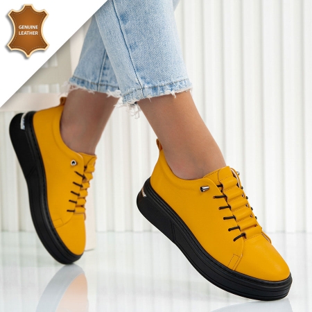 Обувки Zara Yellow