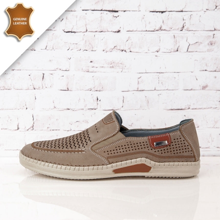 Обувки Marco Beige