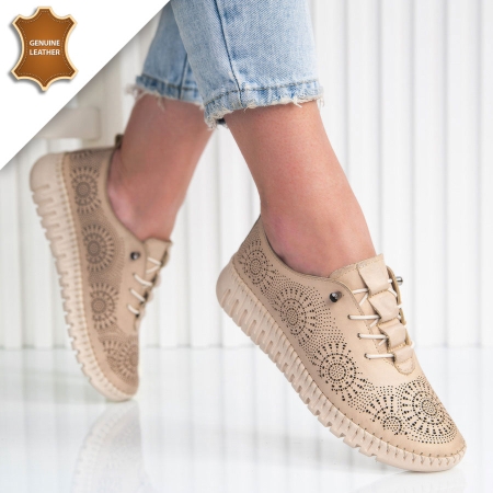 Обувки Trento Beige