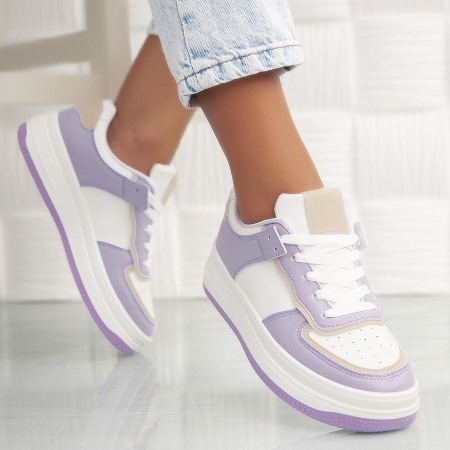 Кецове Indira White/Purple