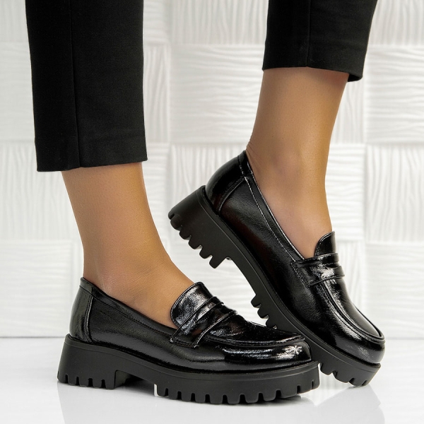 Обувки Aspasia Black