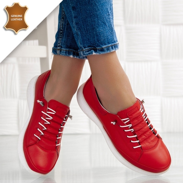 Обувки Enita Red