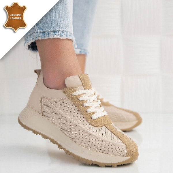 Обувки Marina Beige