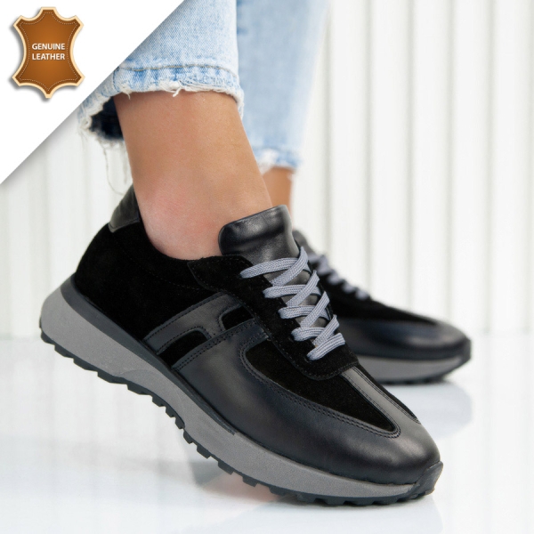 Обувки Hermes Black