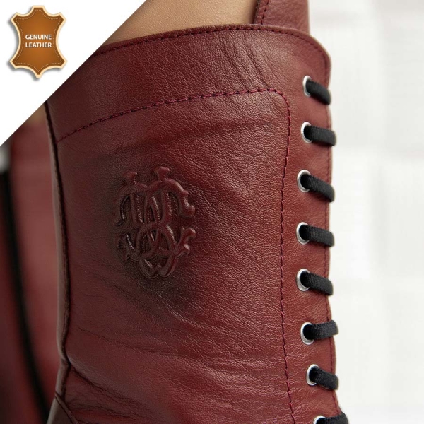 Боти Sofia Wine red