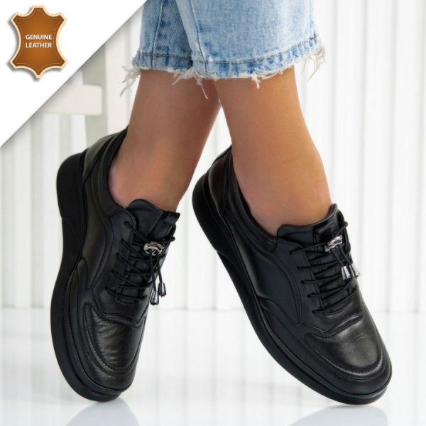 Обувки Manora Black