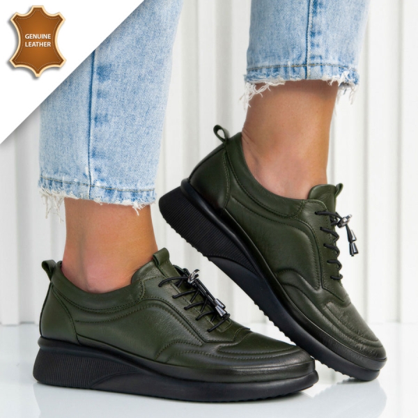 Обувки Manora Green