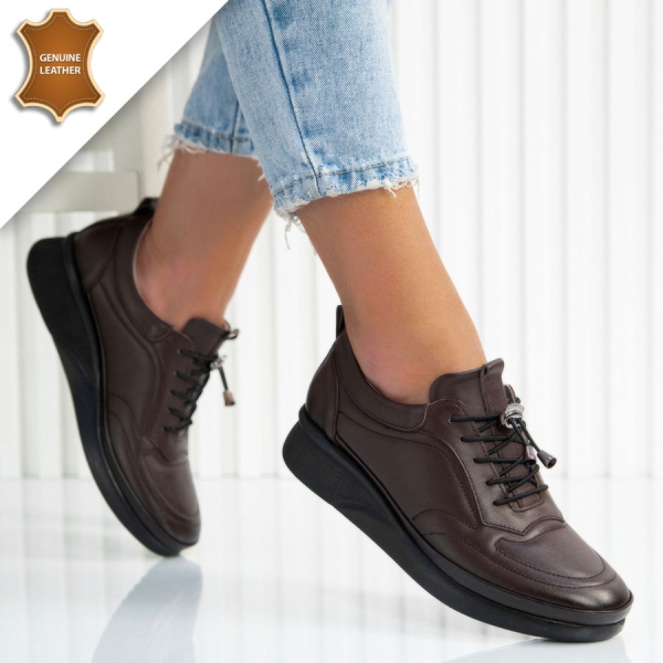 Обувки Manora Brown