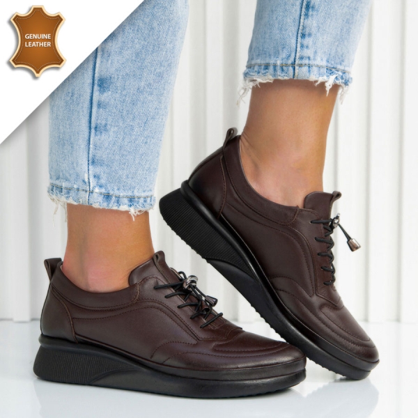 Обувки Manora Brown