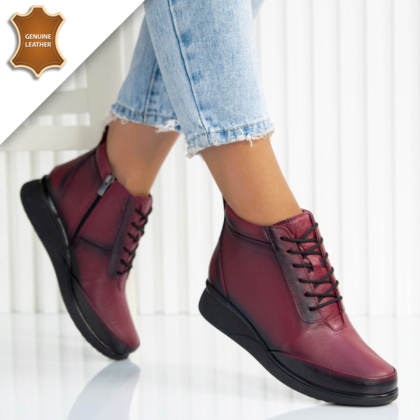 Боти Ana Wine red