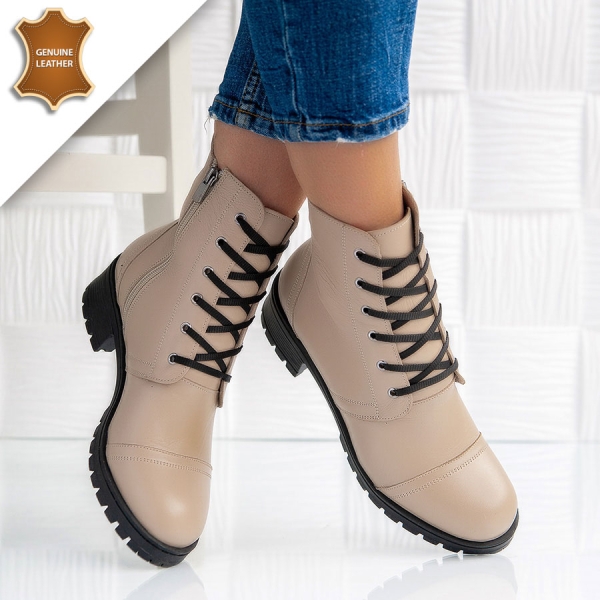 Боти Anastasia Beige