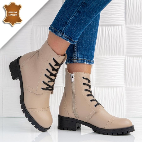 Боти Anastasia Beige