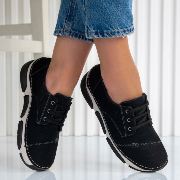 Обувки Magy Black