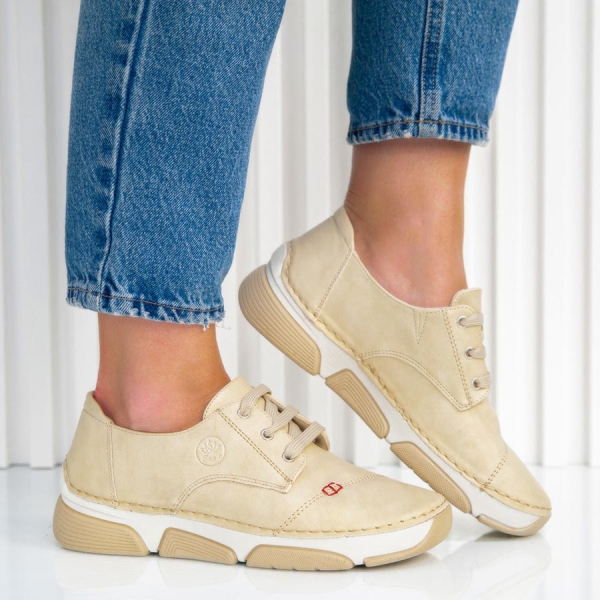 Обувки Magy Beige