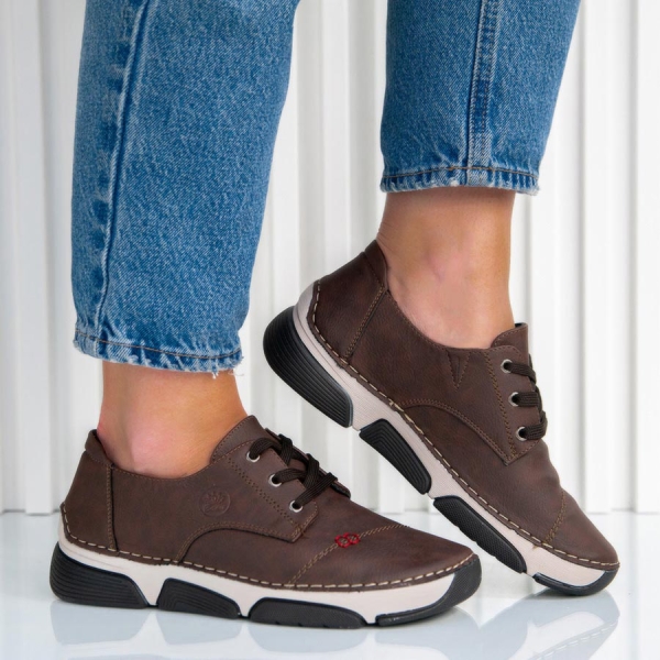 Обувки Magy Brown