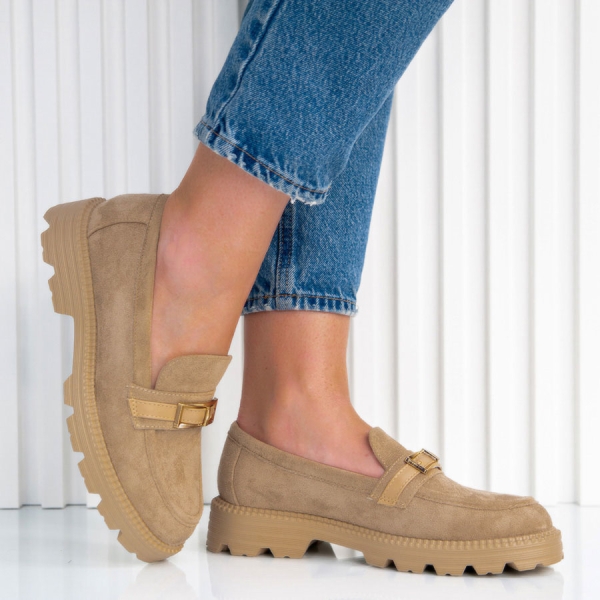 Обувки Morgana Beige