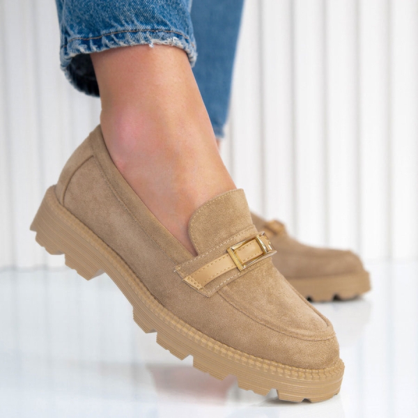 Обувки Morgana Beige