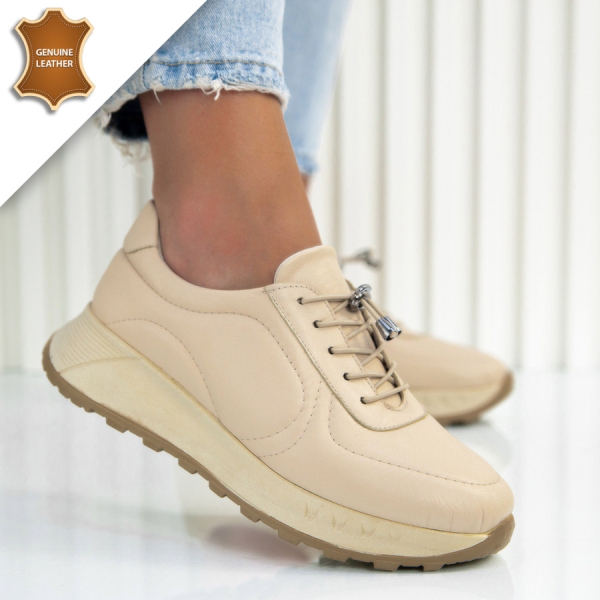 Обувки Filipa Beige