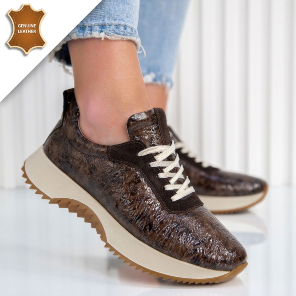 Обувки Lorins Brown