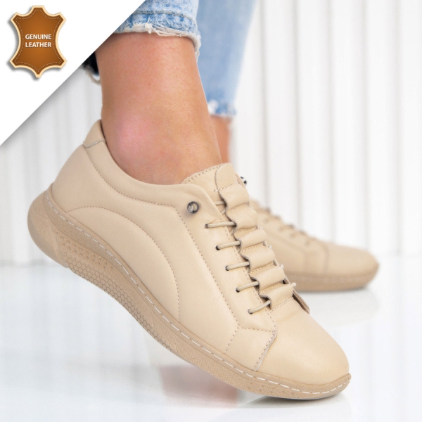 Обувки Kevin Beige