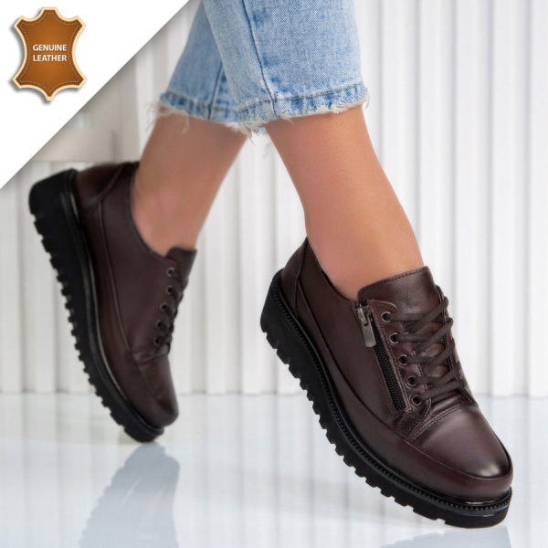 Обувки Vayana Brown