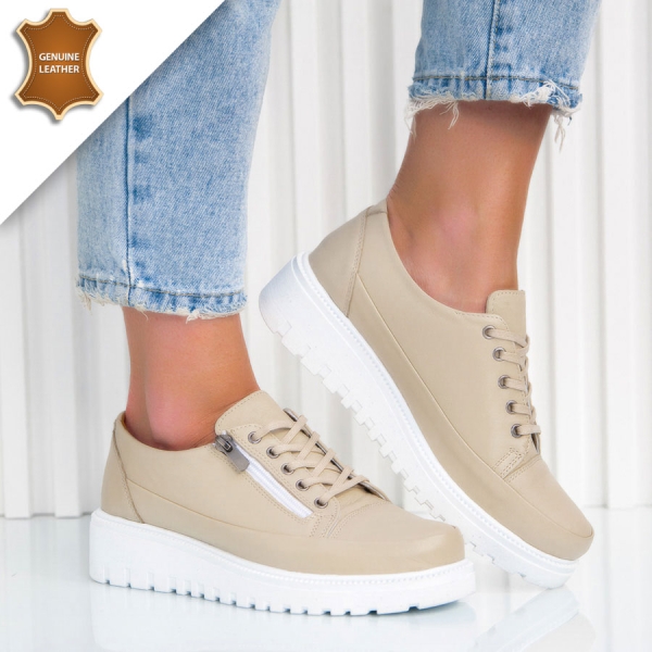 Обувки Vayana Beige