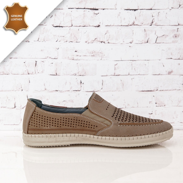 Обувки Marco Beige