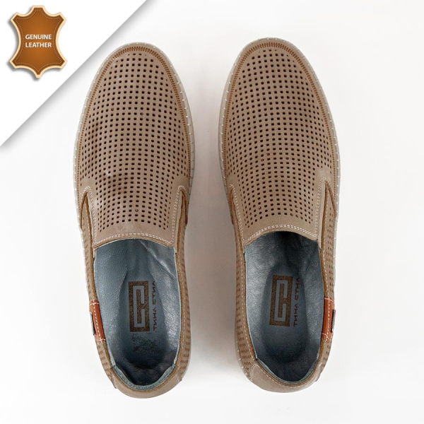 Обувки Leonardo Khaki