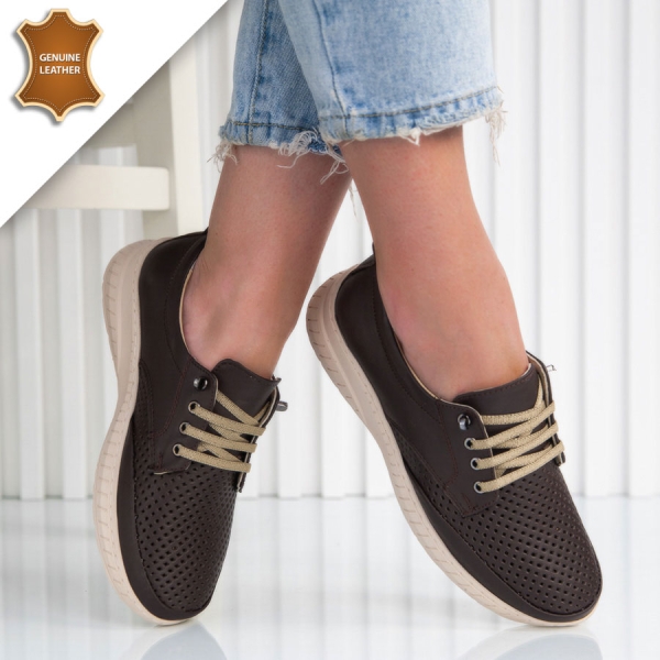 Обувки Capito Brown