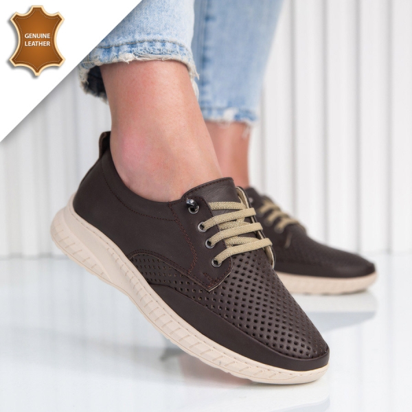 Обувки Capito Brown