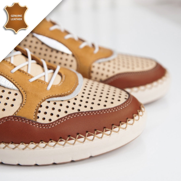 Обувки Modena Cream