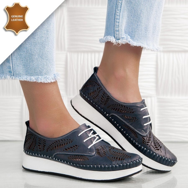 Обувки Flora Blue