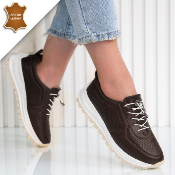 Обувки Tera Brown