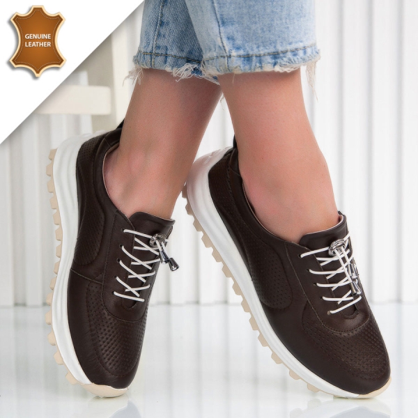 Обувки Tera Brown