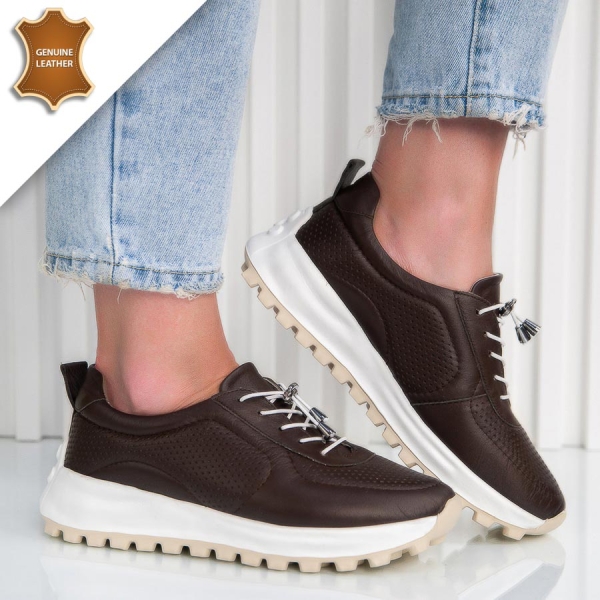 Обувки Tera Brown