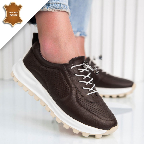 Обувки Tera Brown