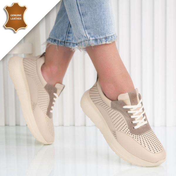 Маратонки Punto Beige