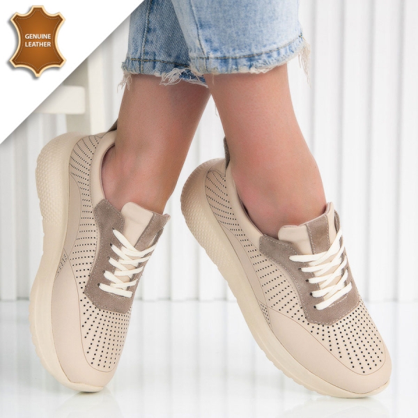 Маратонки Punto Beige