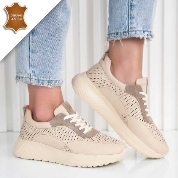 Маратонки Punto Beige