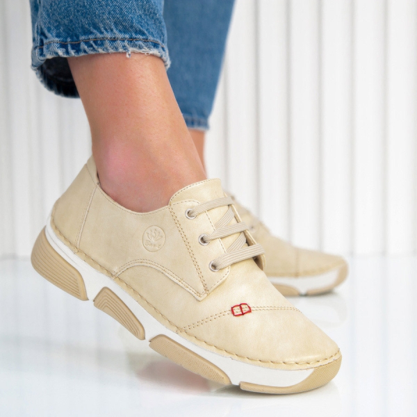 Обувки Magy Beige