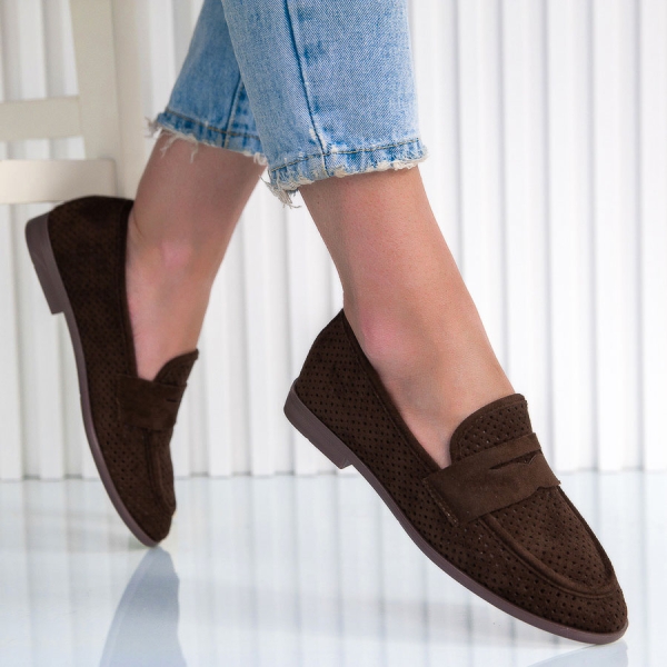 Обувки Lillian Brown