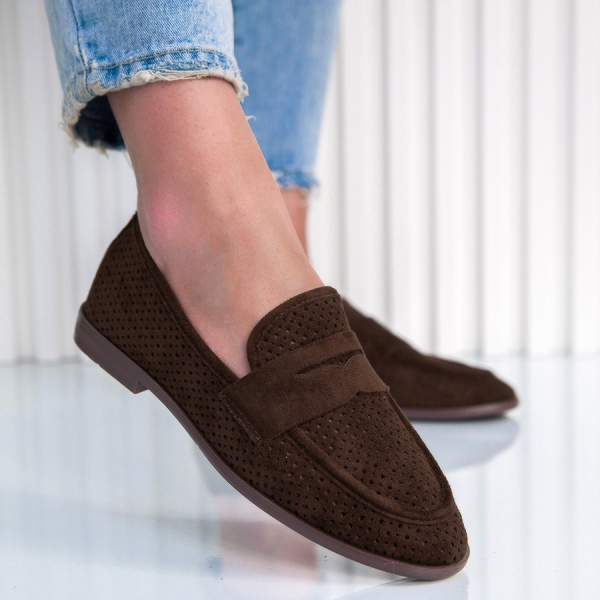 Обувки Lillian Brown