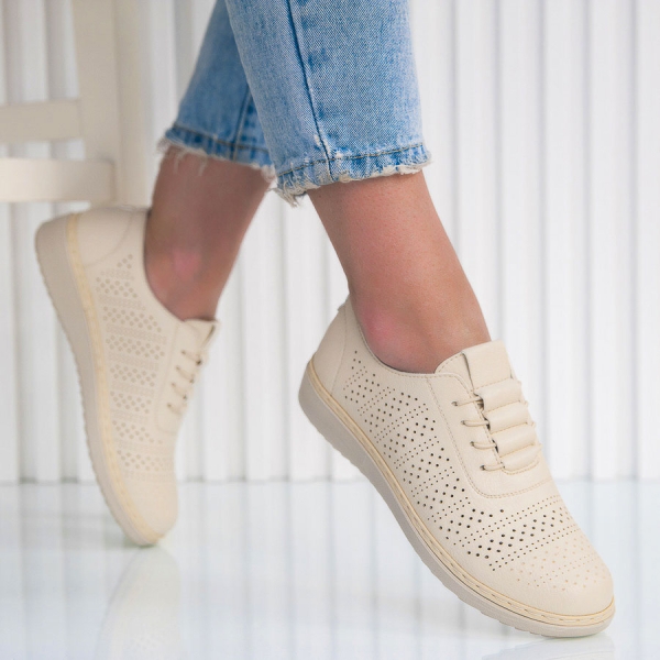 Обувки Vilma Beige