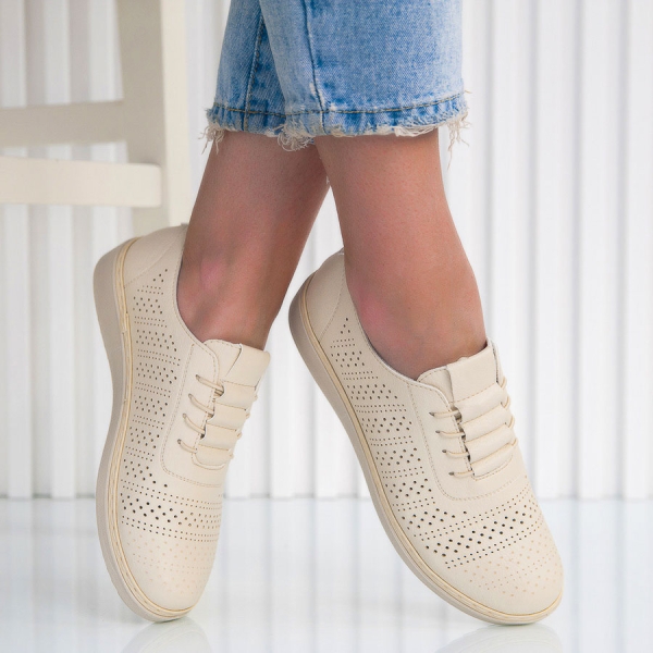 Обувки Vilma Beige