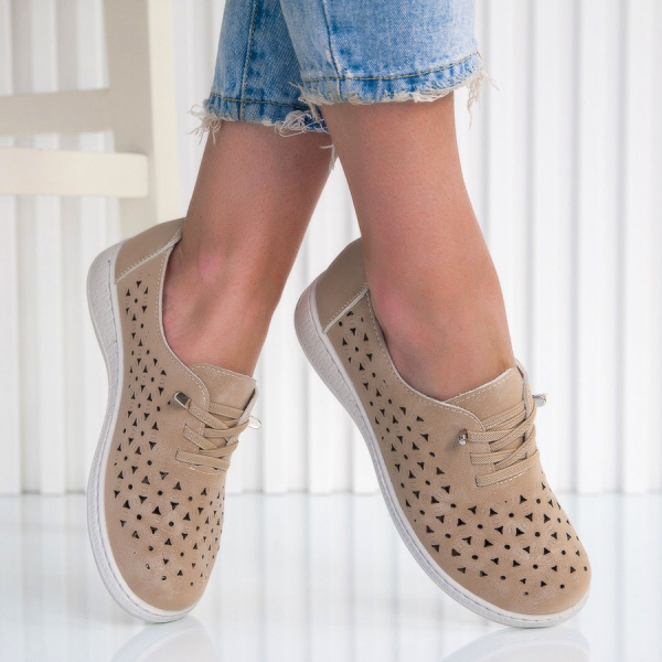 Обувки Althea Beige