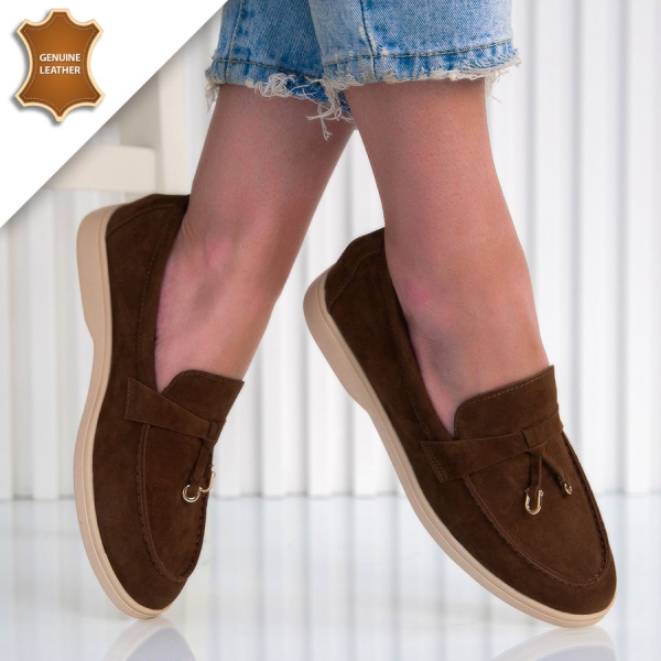 Обувки Francesca Camel