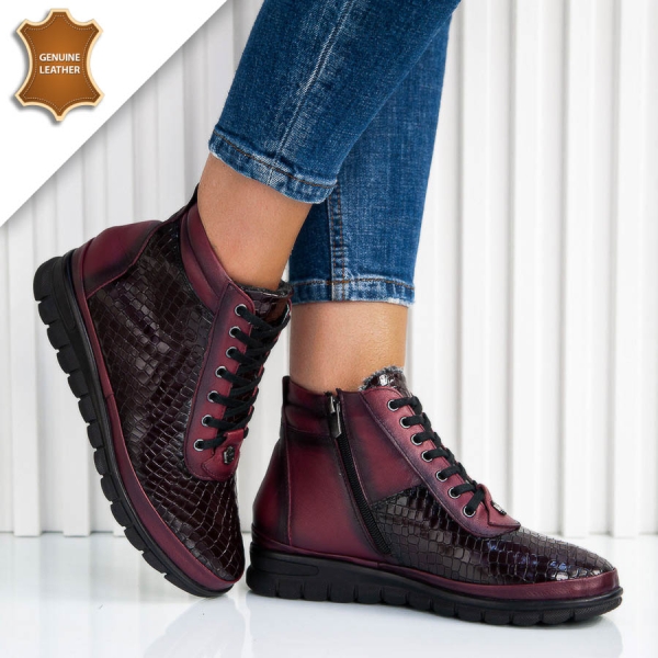 Боти Carolina Wine red