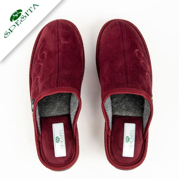 Пантофи Stacy Wine red